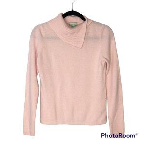 Geneva Blush Pastel Cashmere Sweater Valentine's Day Super Soft Cashmere (T8)